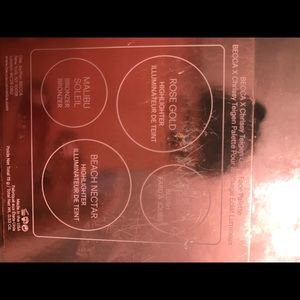 Becca highlighter and blush